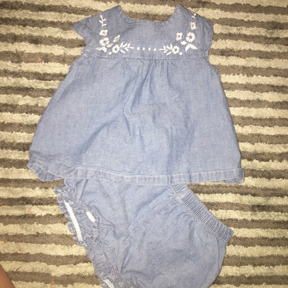 Denim 2 piece